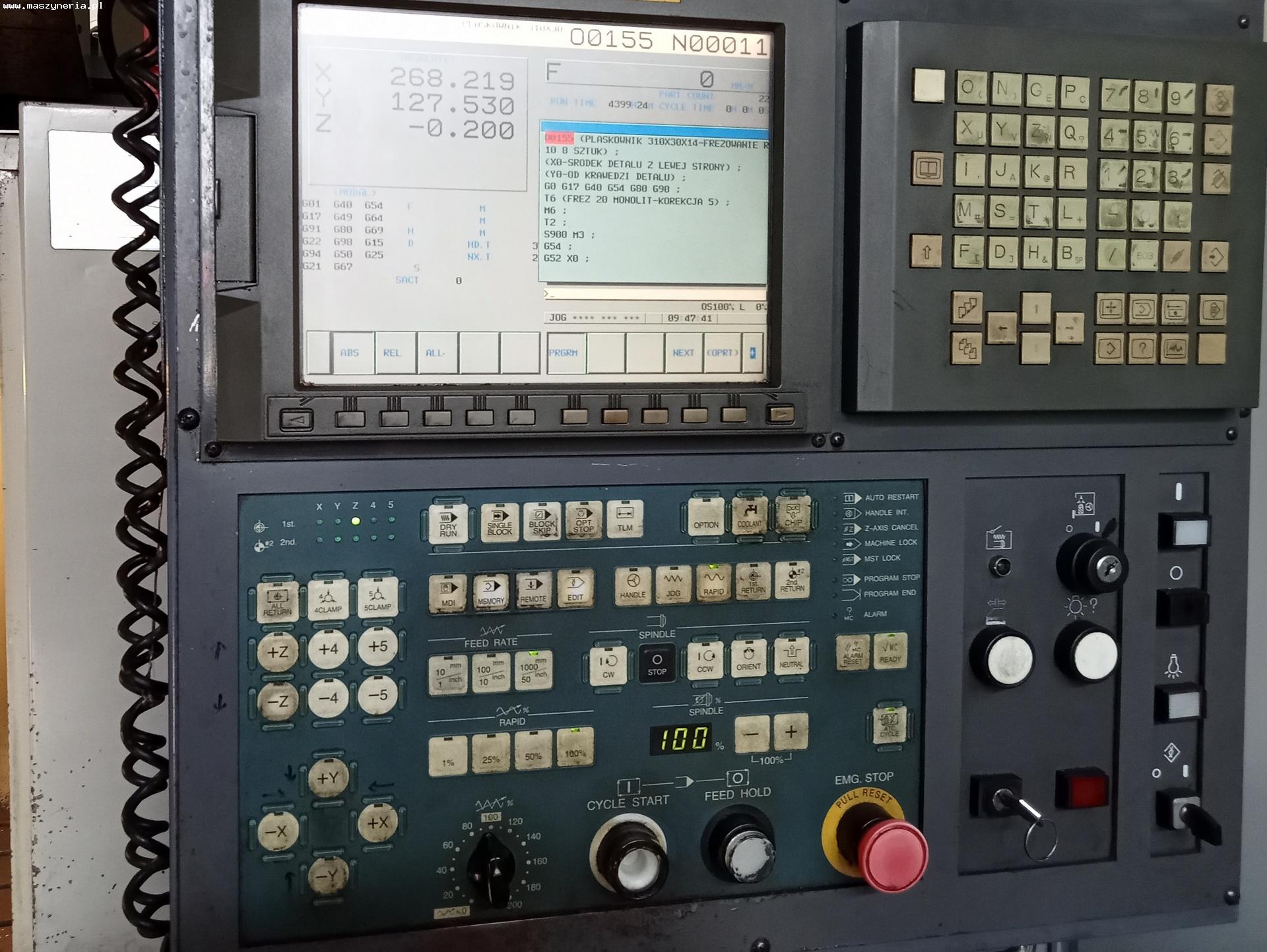 Centro di lavoro CNC OKK VM5-II in vendita - foto 2